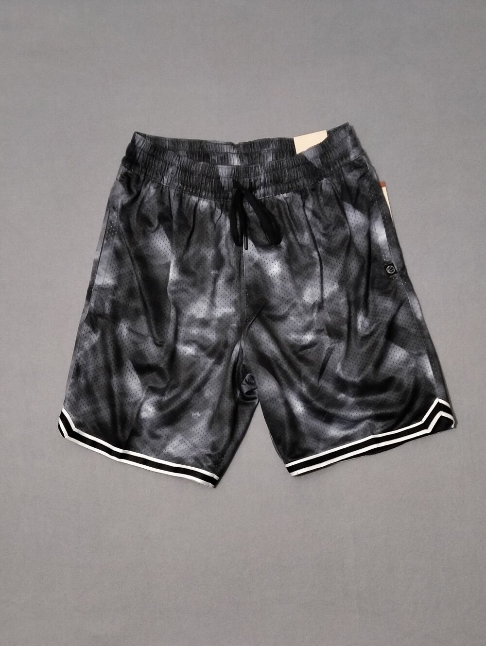 Legend Half Court Men's Mesh Basketball Shorts Size Medium Black 8.5" Inseam NWT